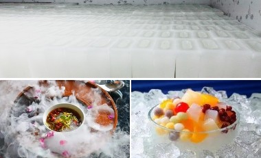 宁夏家邦制冰厂专业生产降温冰块、食用冰块、干冰